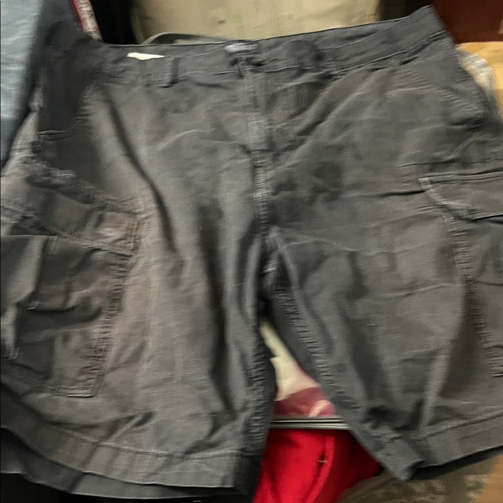 Levi's Dark Gray Cargo Shorts for Men